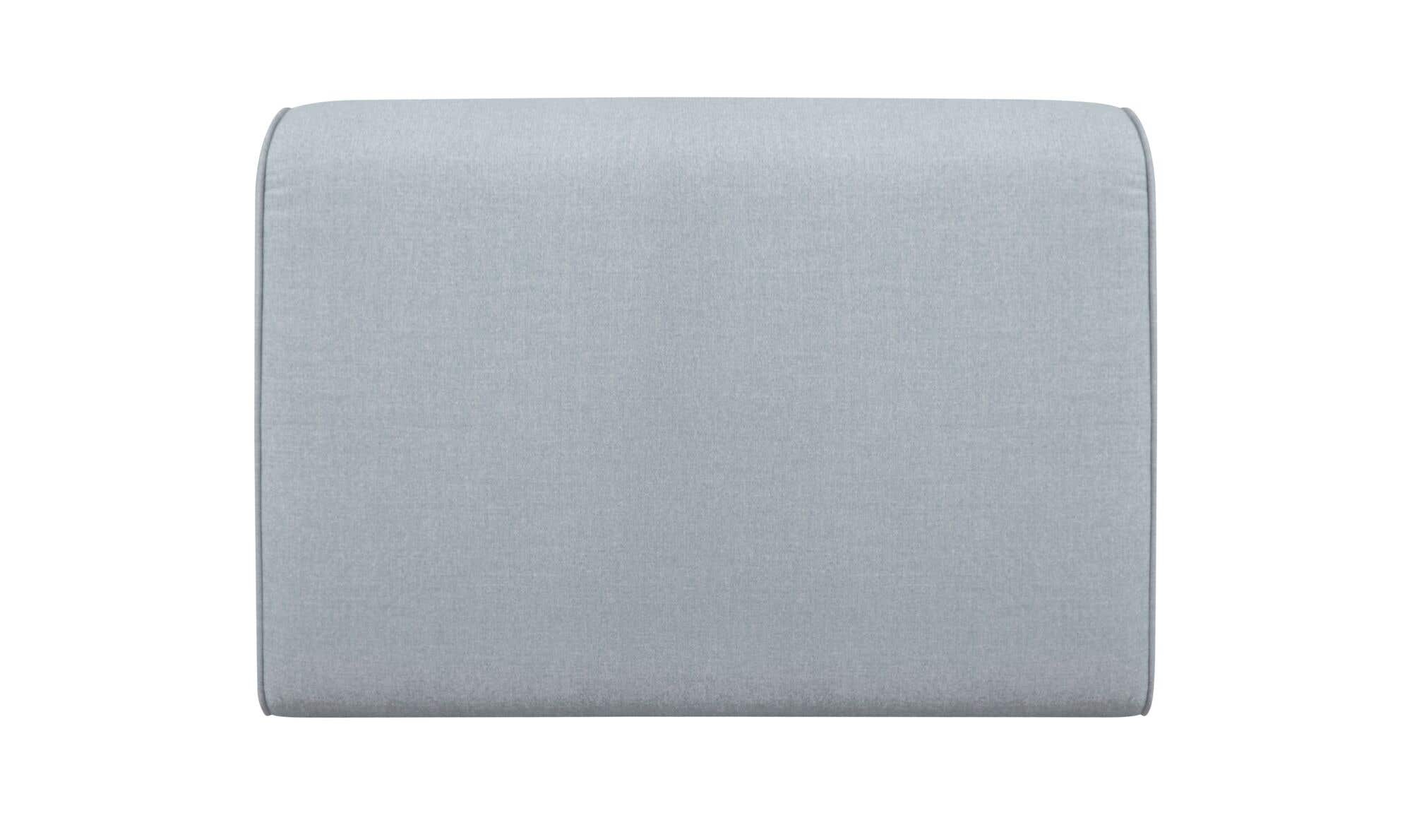 41.3" Light Blue Upholstered Sectional Component