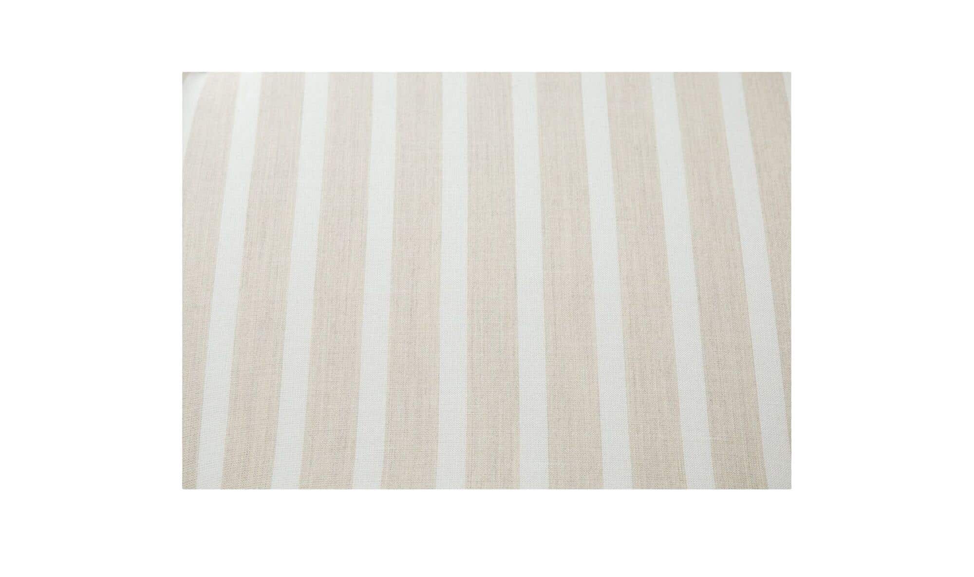 82.6" Brown Stripe Aluminum 2 Piece Outdoor Nook