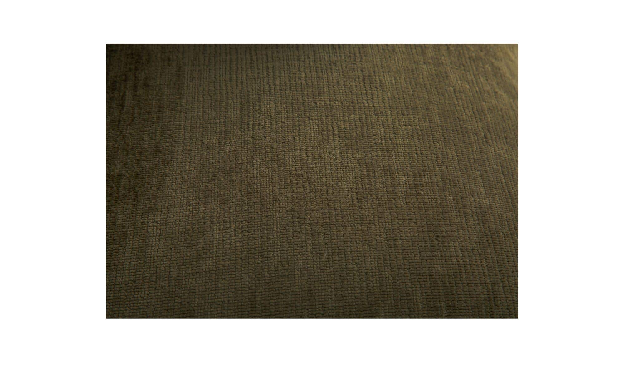 80.3" Dark Green Upholstered Nook Modular Sectional
