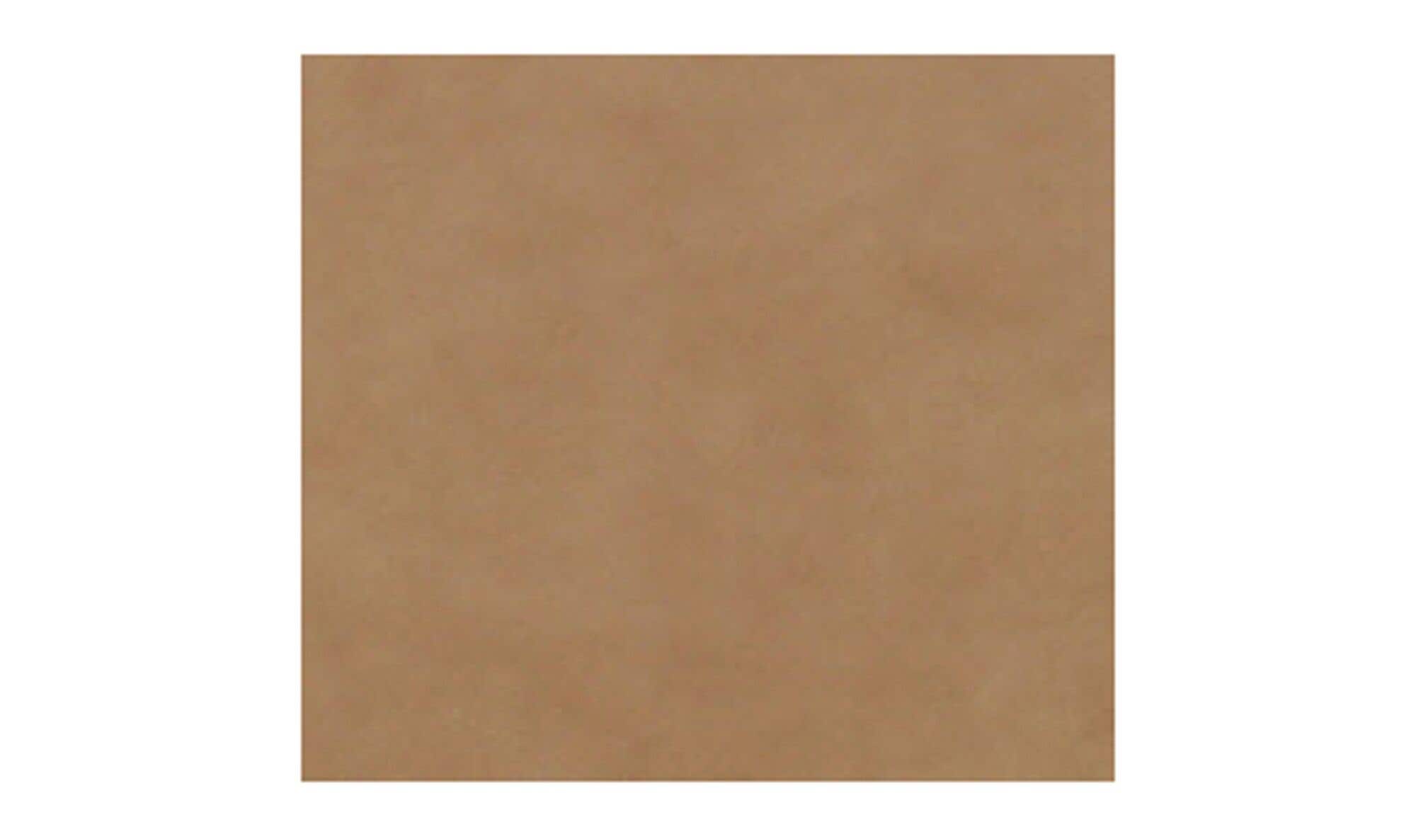 86" Tan Leather Sofa