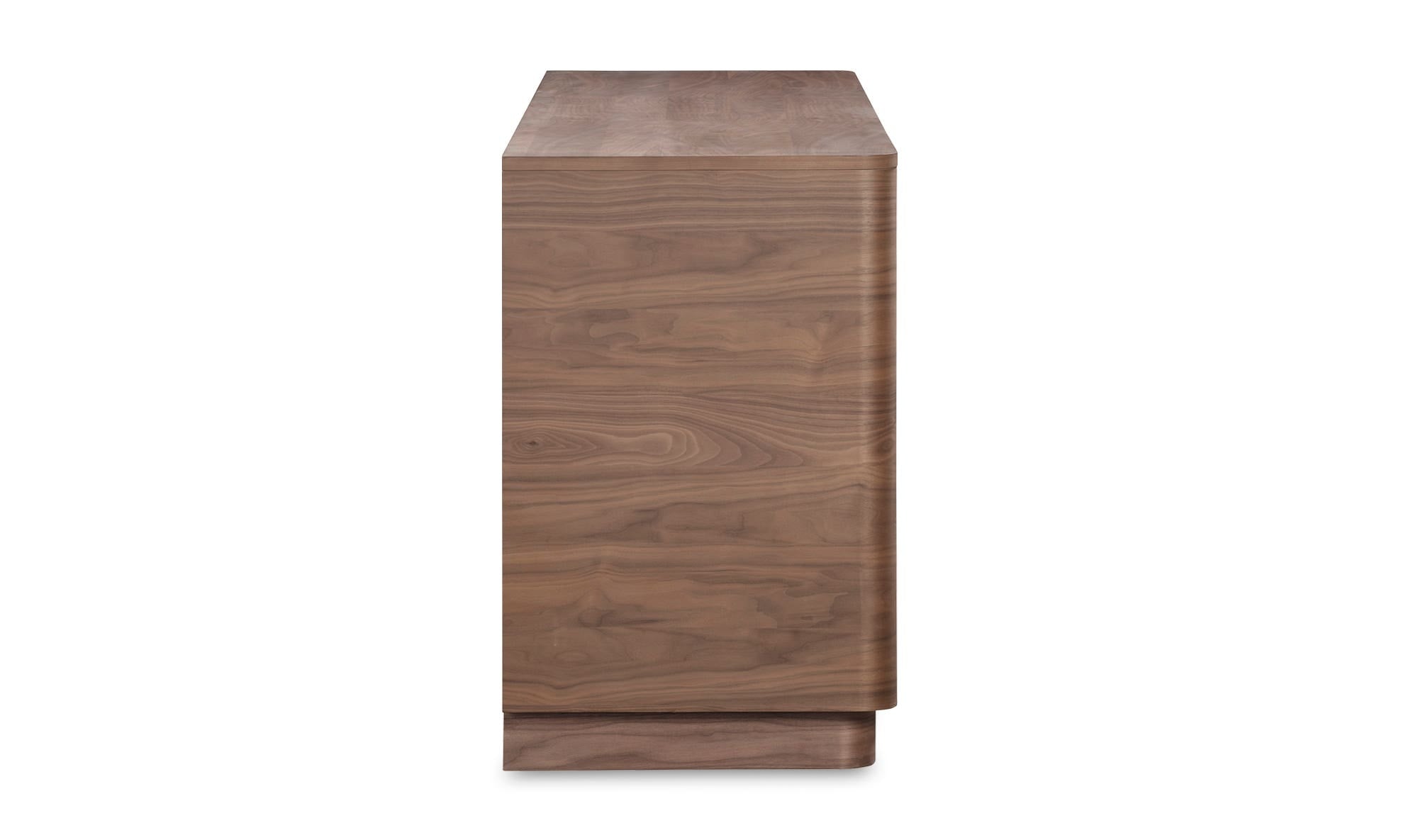 72" Walnut Sideboard