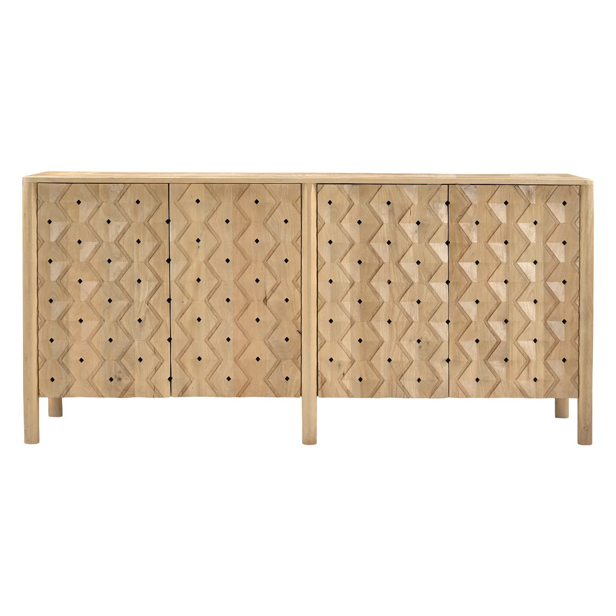 72" Light Mango Sideboard
