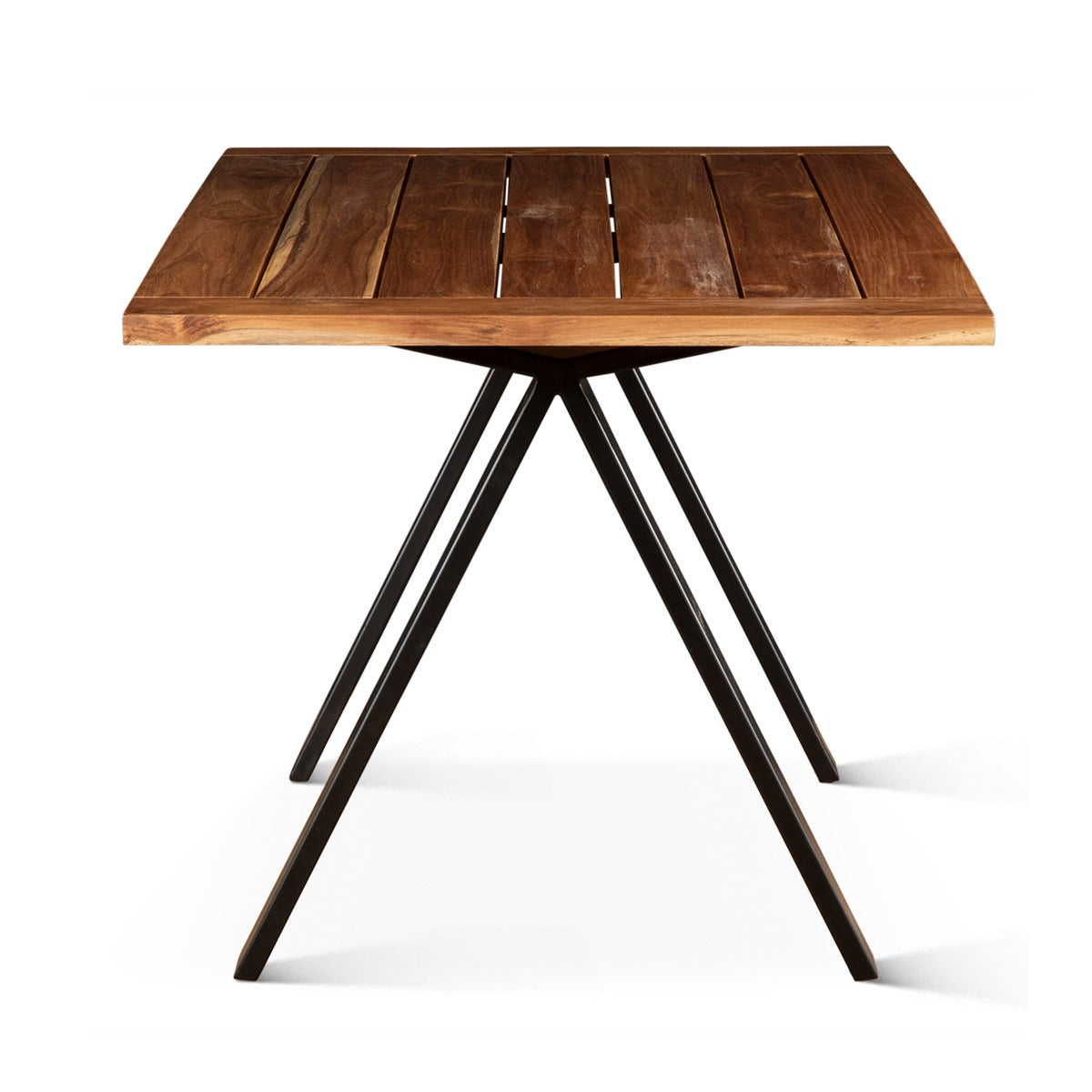 65" Natural Teak Patio Dining Table