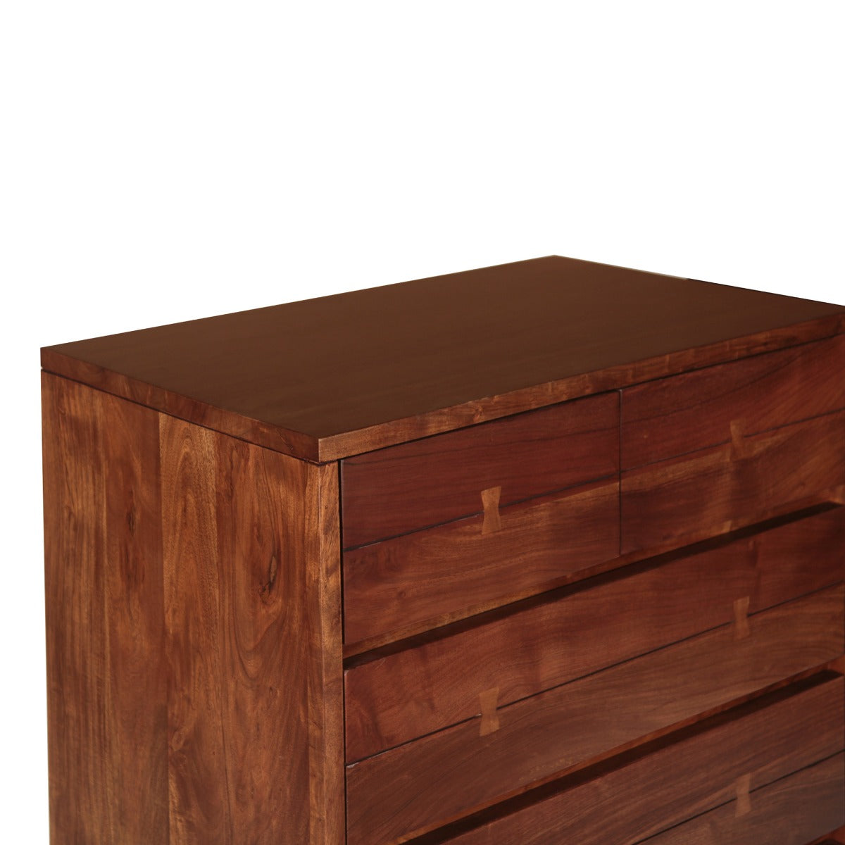 34" Walnut Wood Chest
