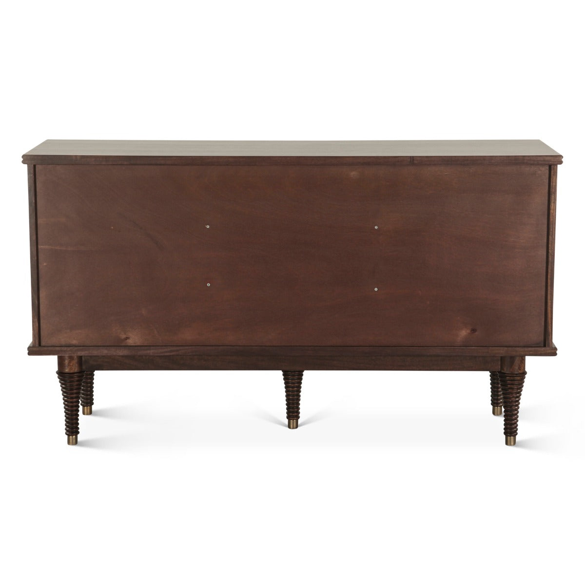 55" Dark Sienna Mango Wood Sideboard