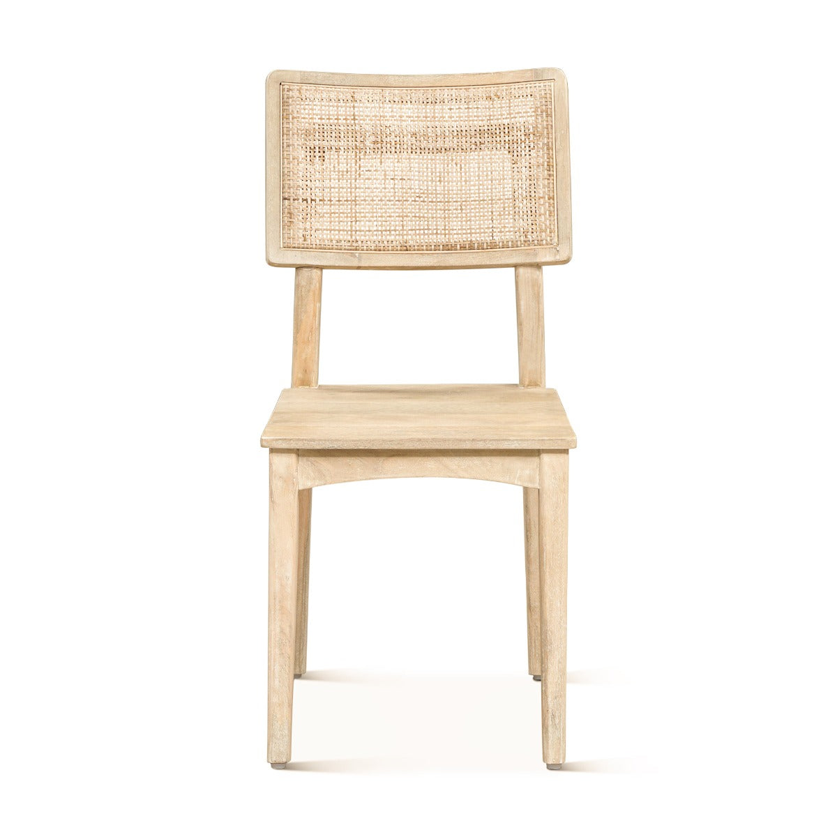 17" Dining Chair in Natural White