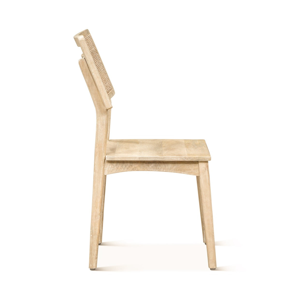 17" Dining Chair in Natural White