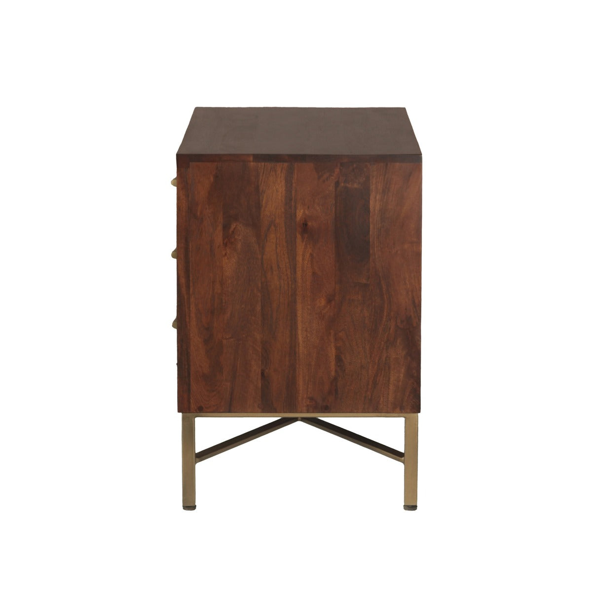 26" Honey Brown Nightstand