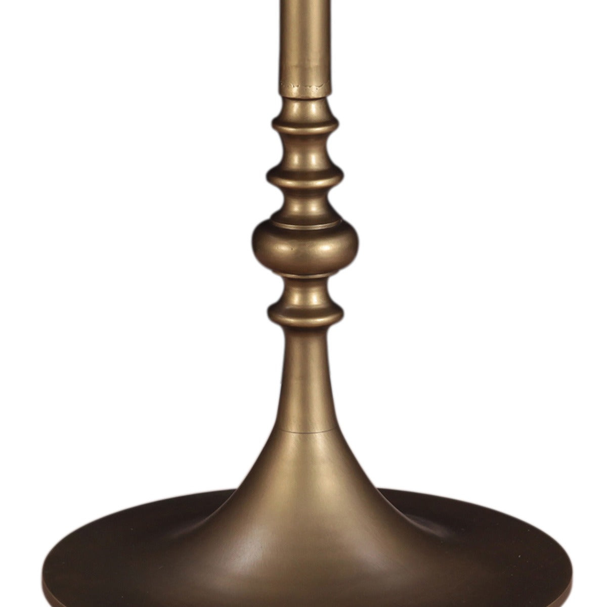 36" Retro Impulse Marble and Antique Gold Bistro Table