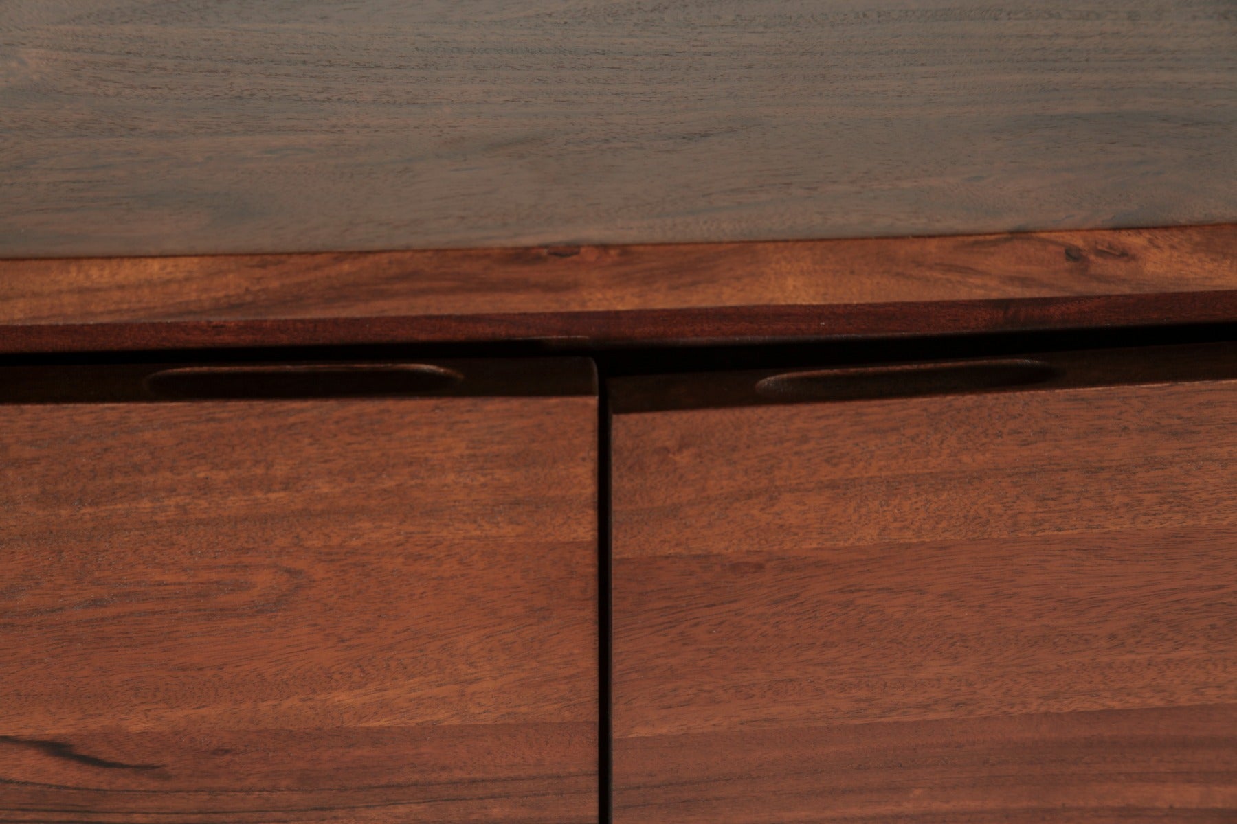 54" Walnut Acacia Wood Sideboard