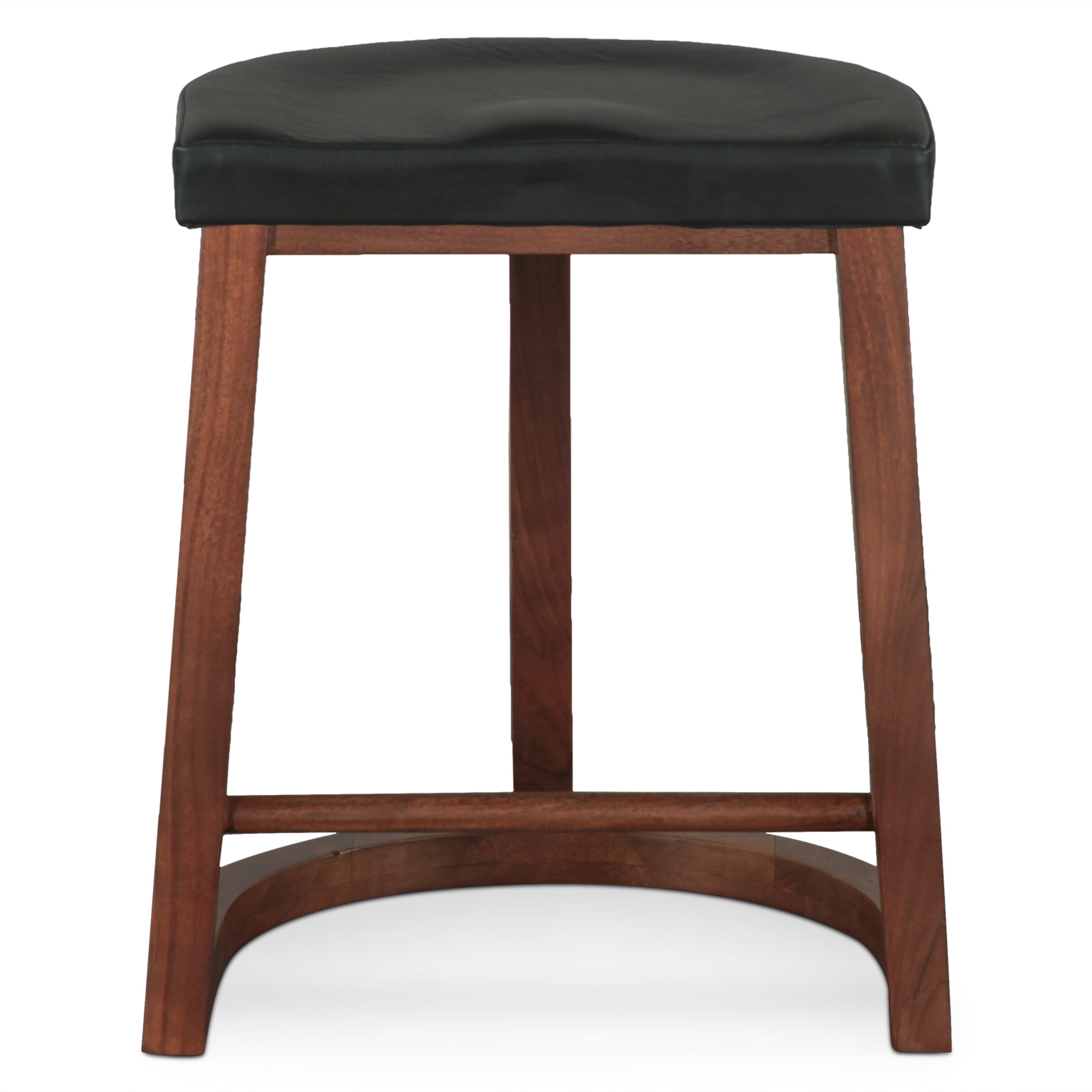 17.5" Walnut Stool