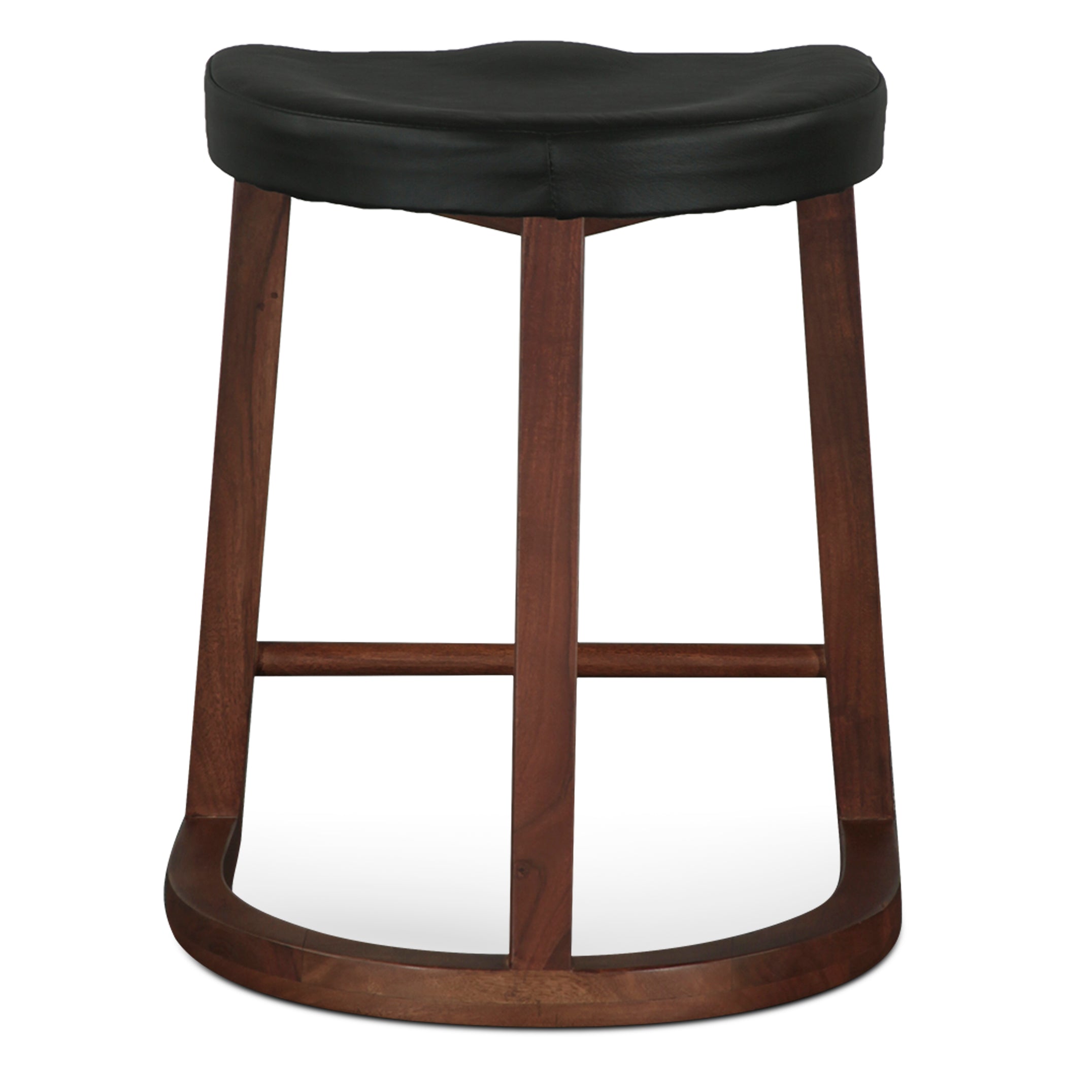 17.5" Walnut Stool