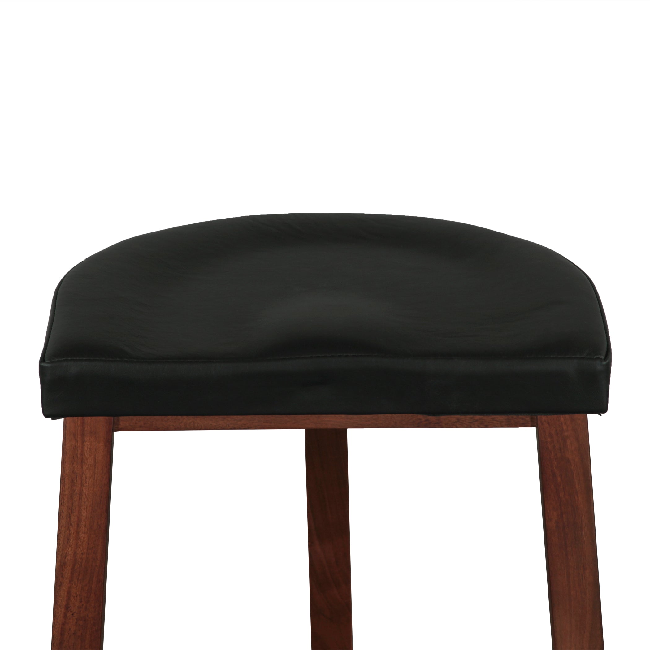 17.5" Walnut Stool