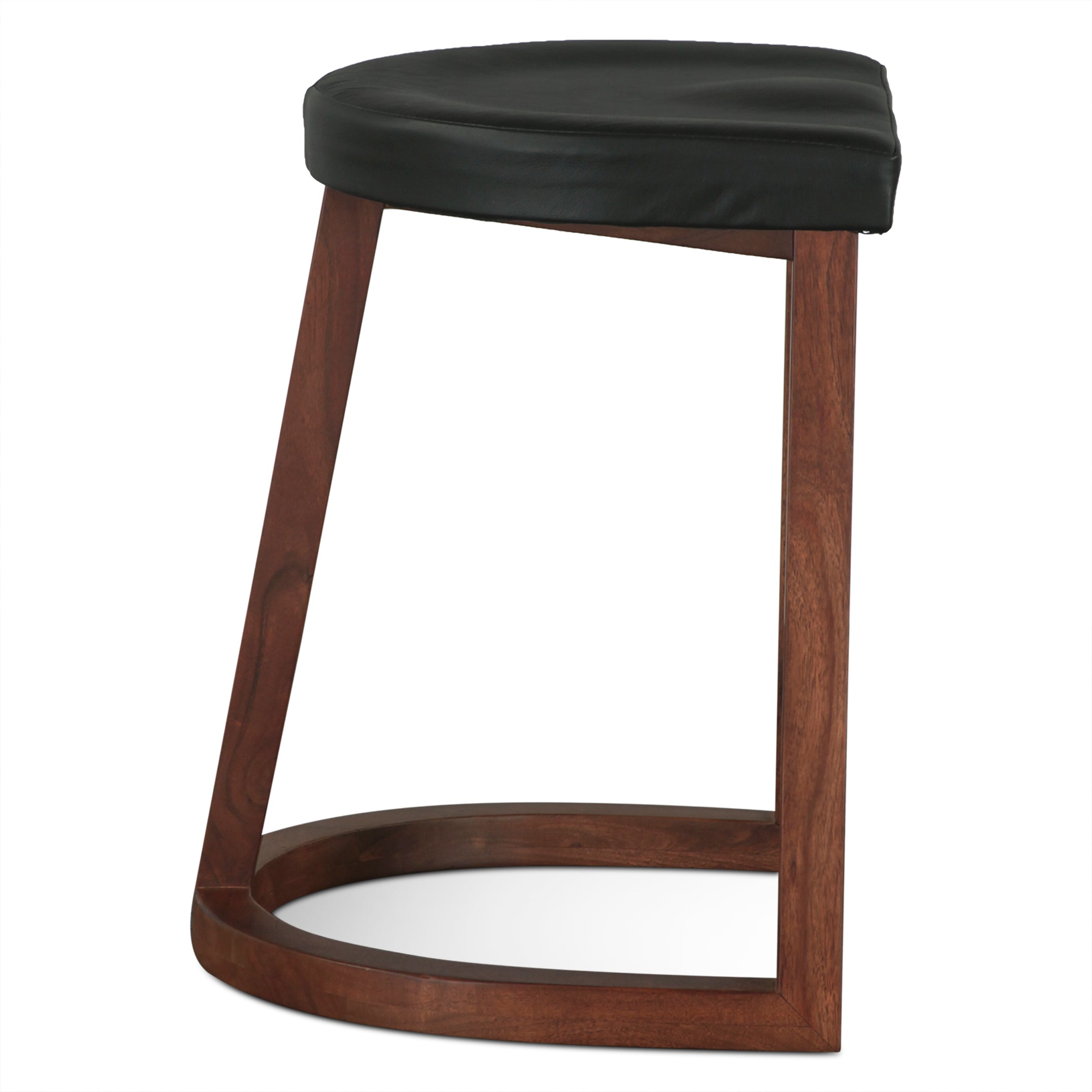 17.5" Walnut Stool