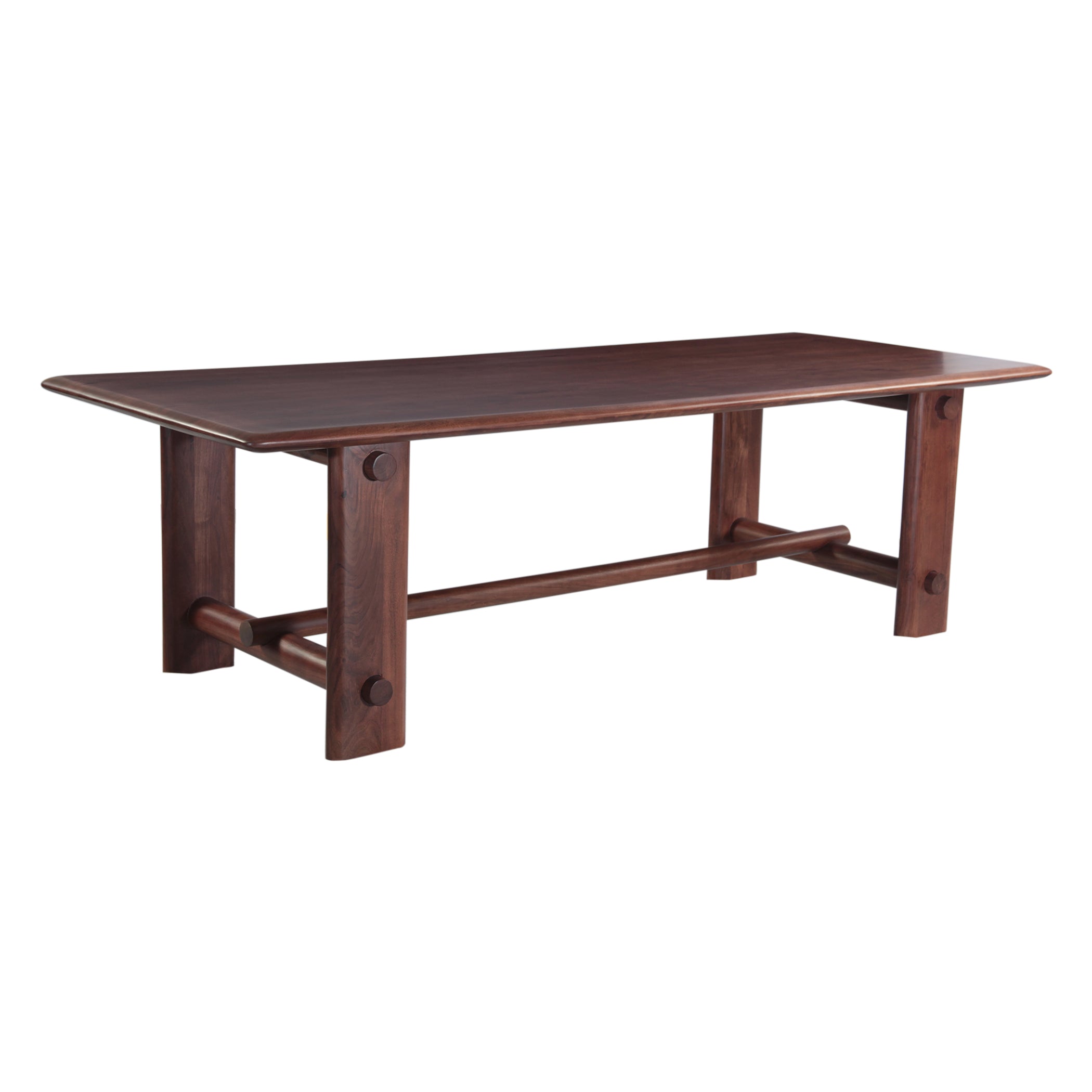 102" Walnut Dining Table
