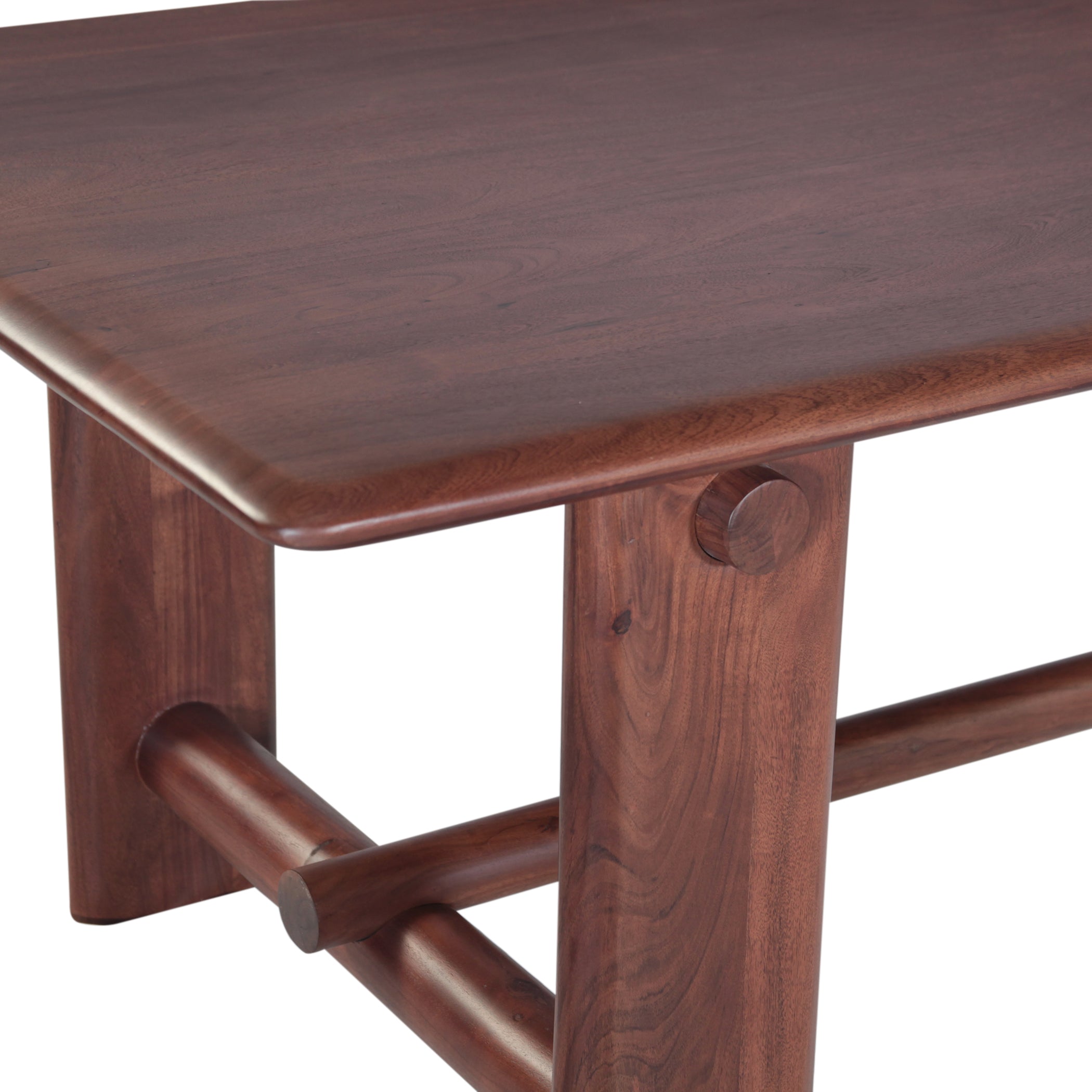 102" Walnut Dining Table