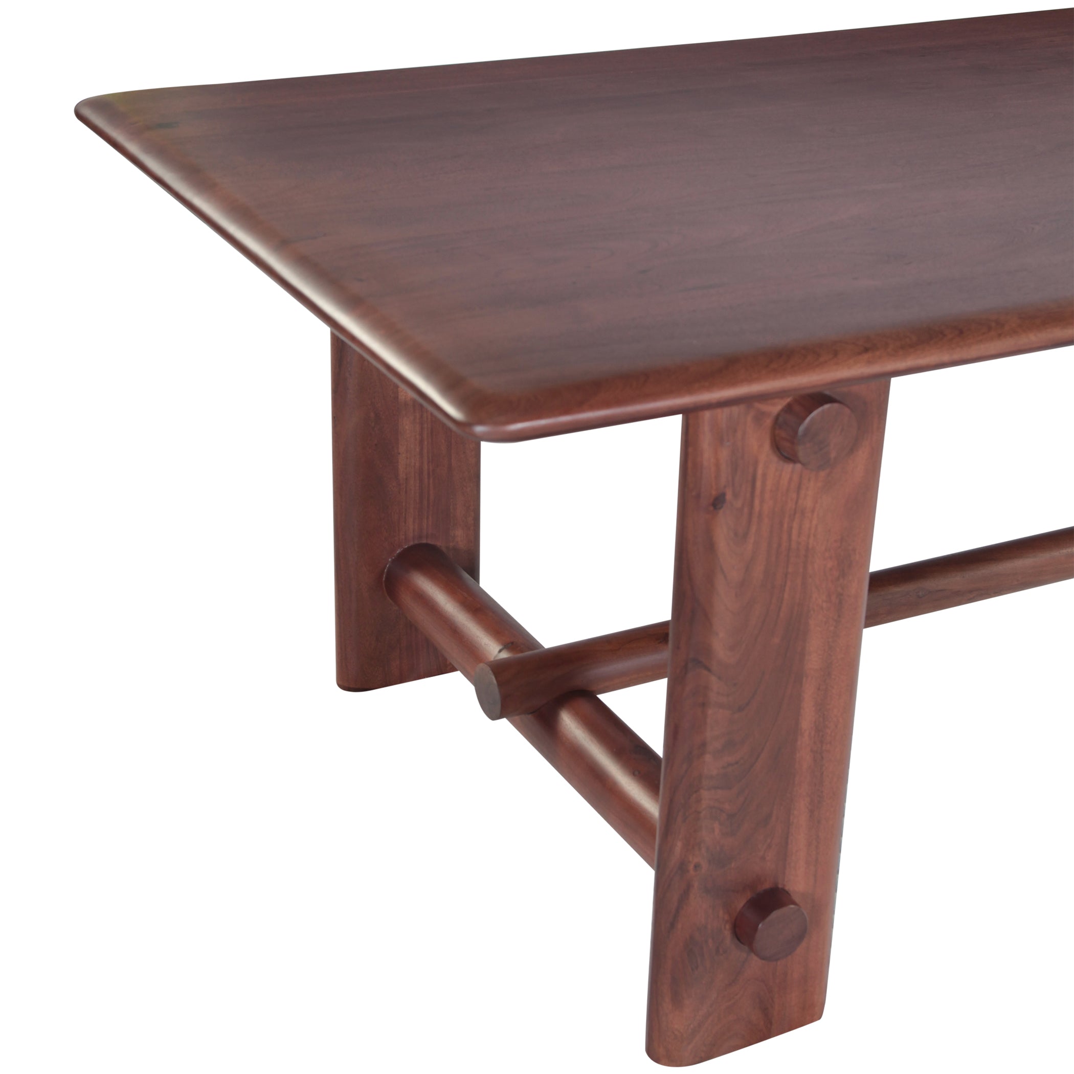 102" Walnut Dining Table