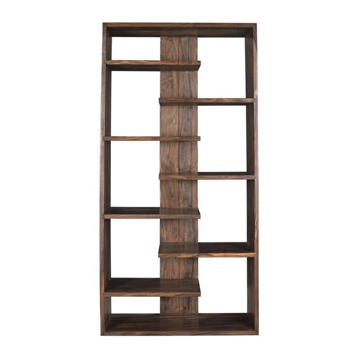 34" Brownstone Sheesham Wood Bookshelf