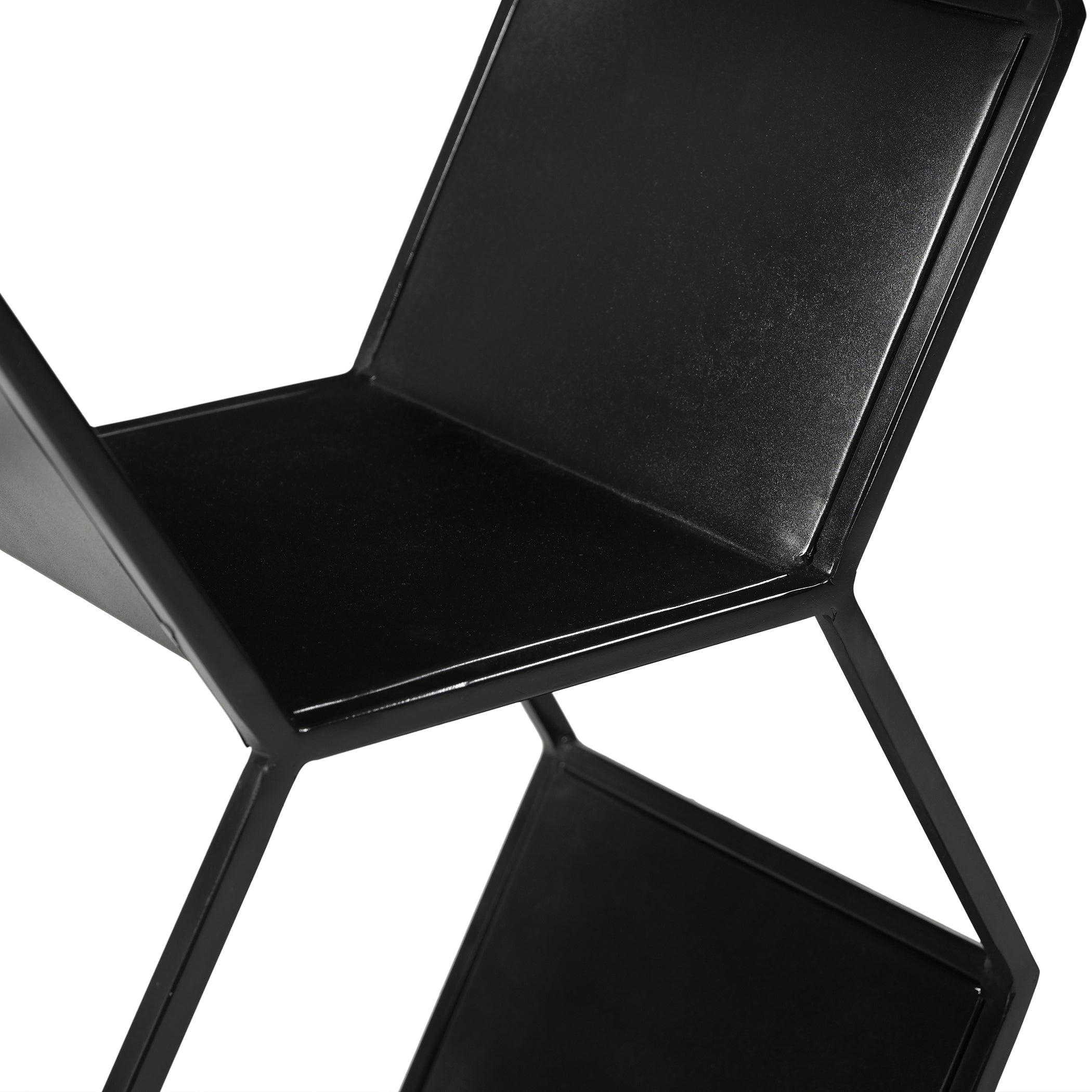 17" Metal Octagonal Bookshelf