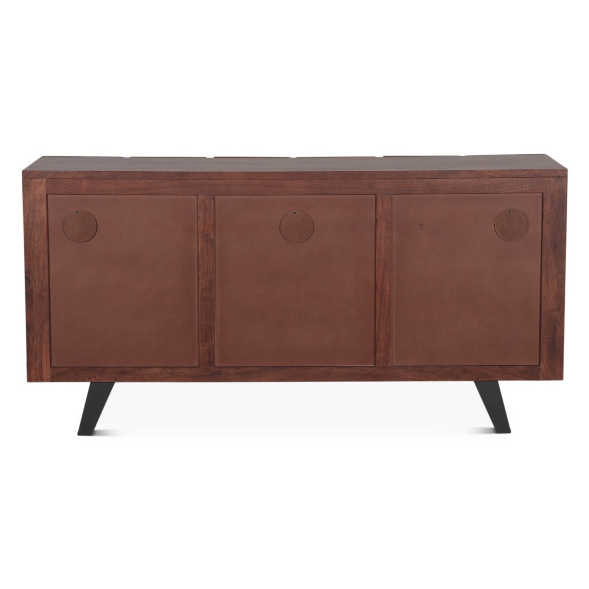 68" Raw Walnut Acacia Wood Sideboard
