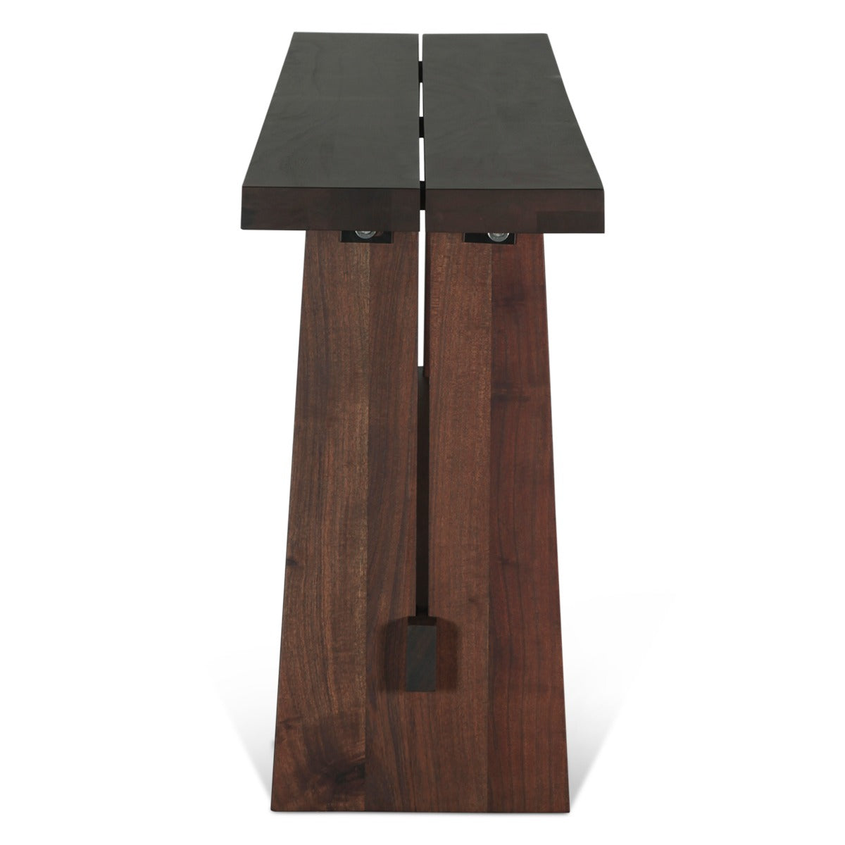 70" Coffee Bean Acacia Wood Console Table