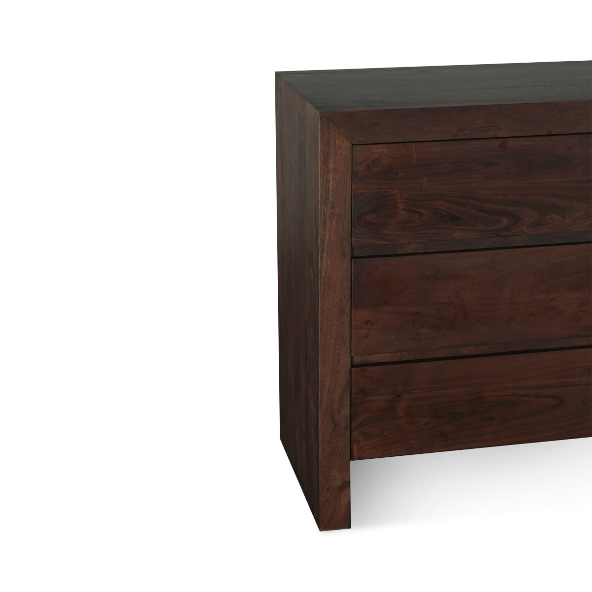68" Coffee Bean Wood Dresser