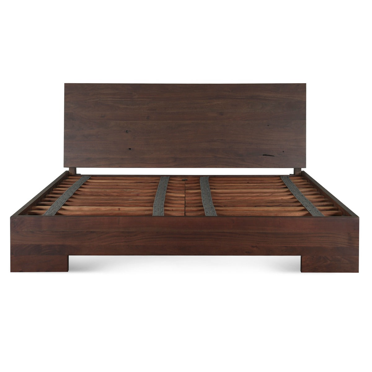 79" Coffee Bean Wood King Size Bed