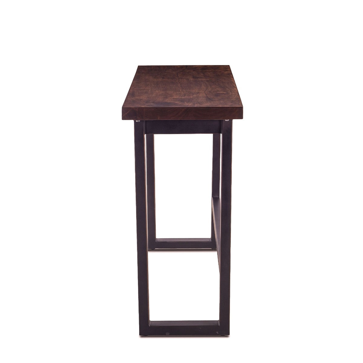 70" Tawny Brown Acacia Wood Console Table