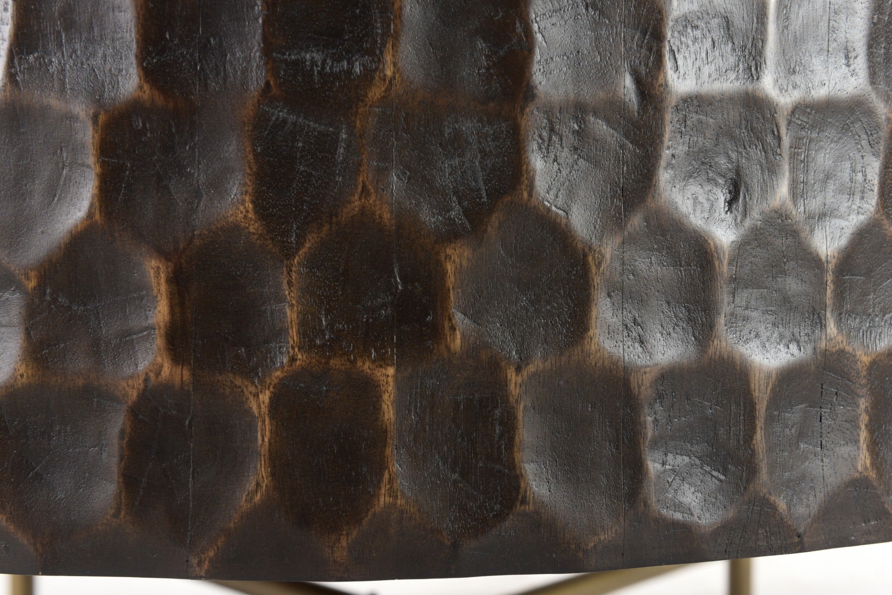 34" Two-Tone Mango Wood Coffee Table