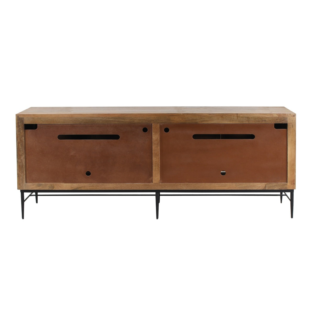 80" Natural Mango Wood Sideboard