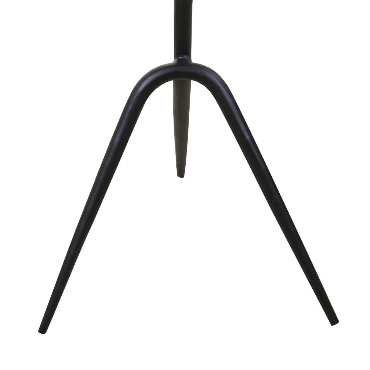 18" Alaska White Marble Accent Table