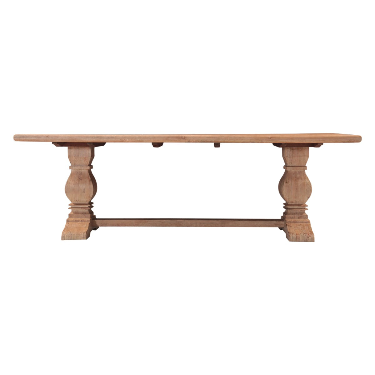 94" Antique Oak Dining Table