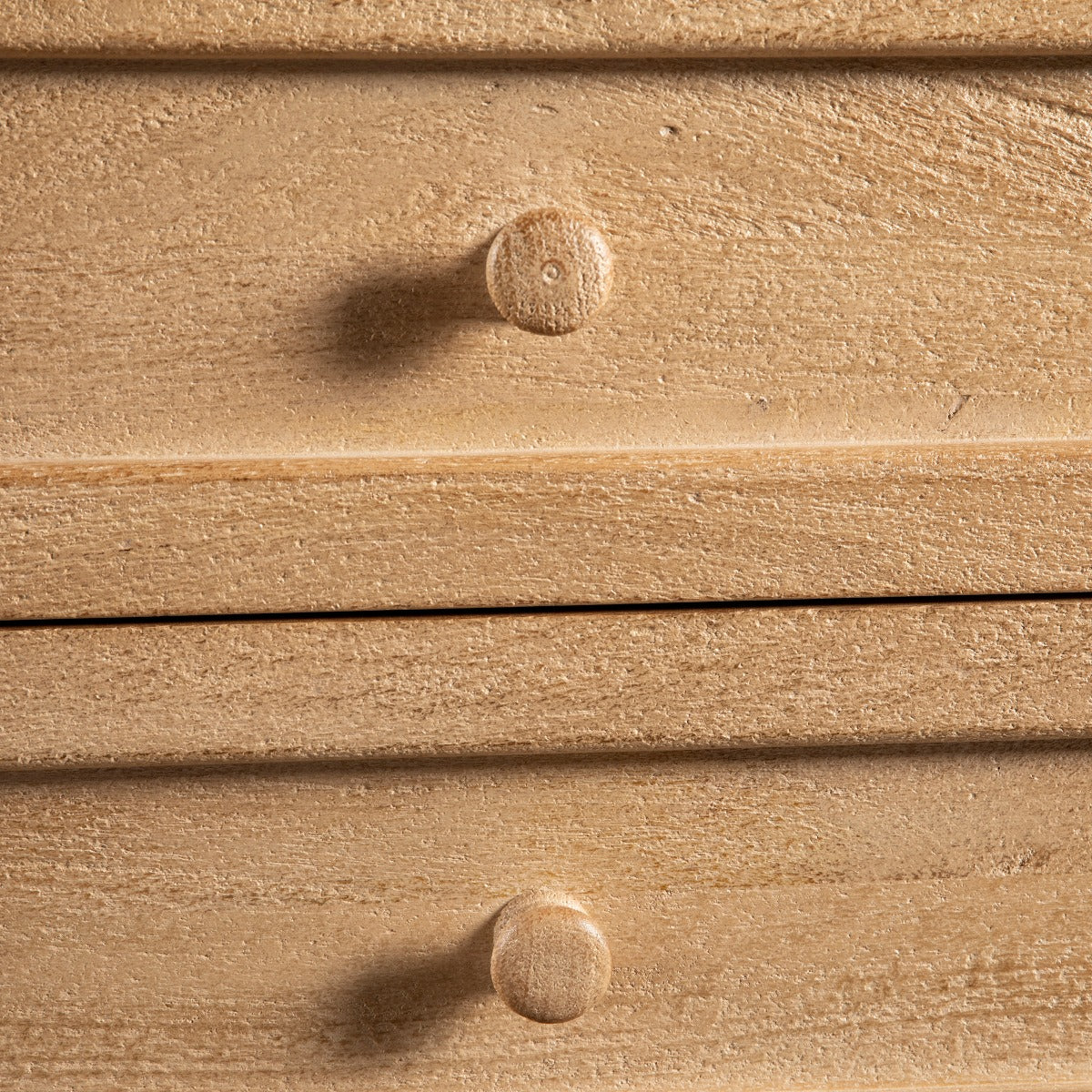 18" Whitewash Wood Nightstand