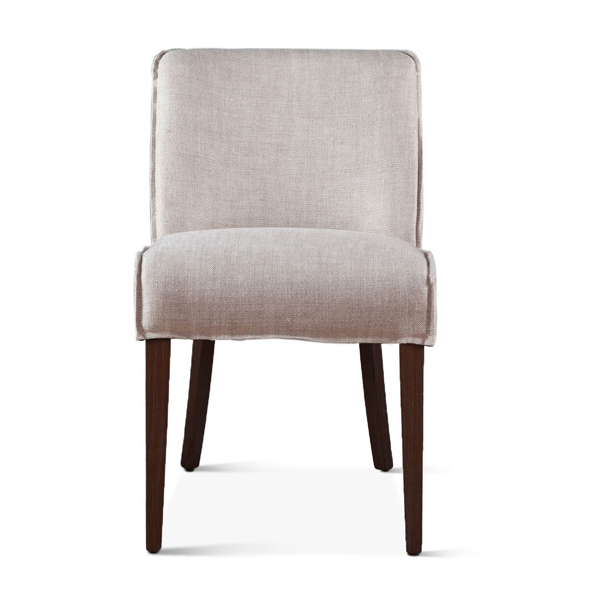19" Dining Chair in Beige Linen