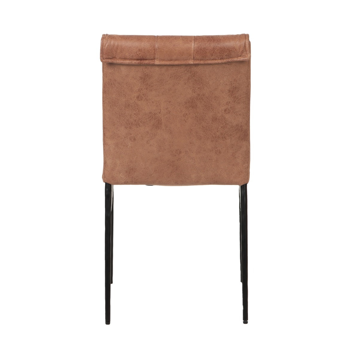 17" Dining Chair in Umber Top Grain Leather