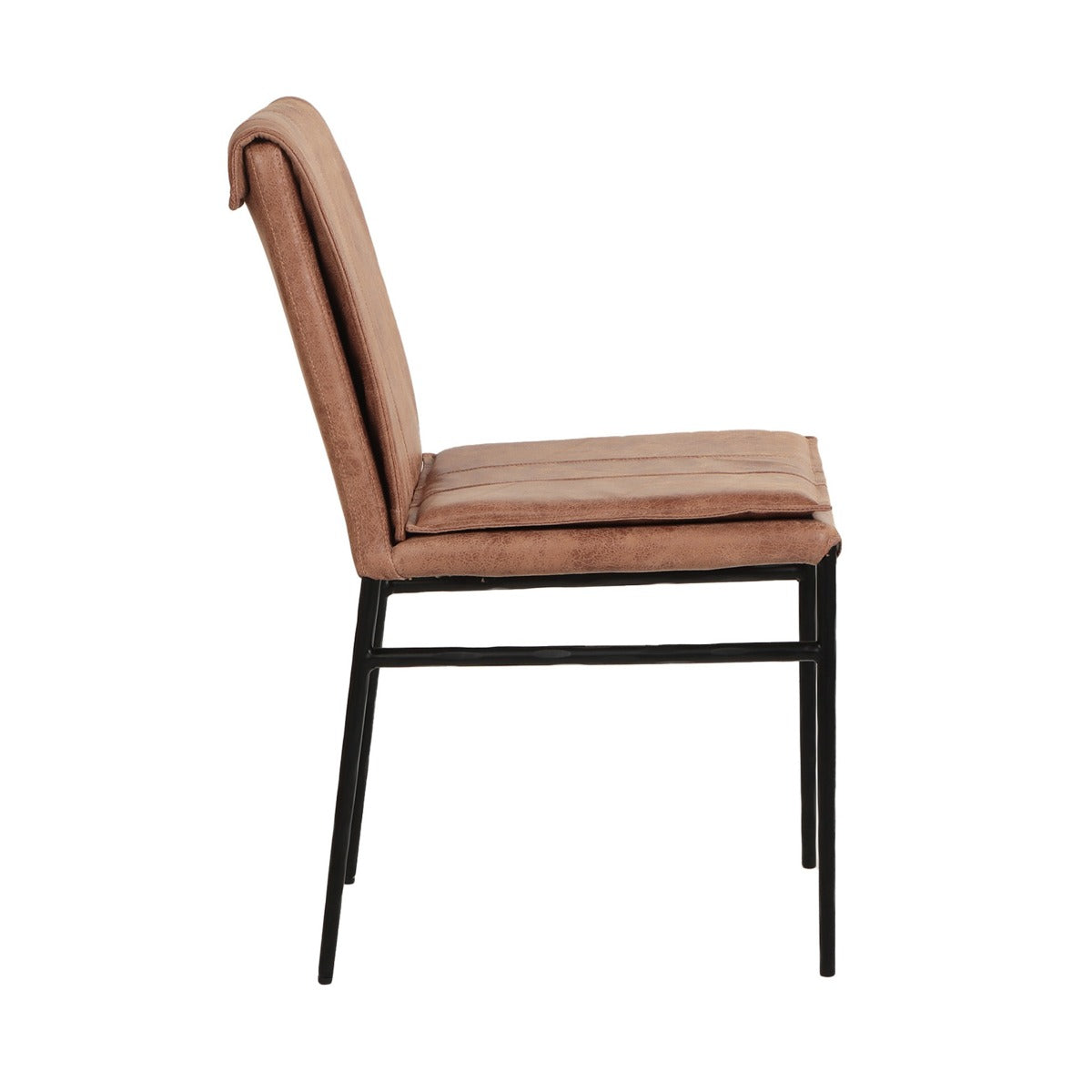 17" Dining Chair in Umber Top Grain Leather