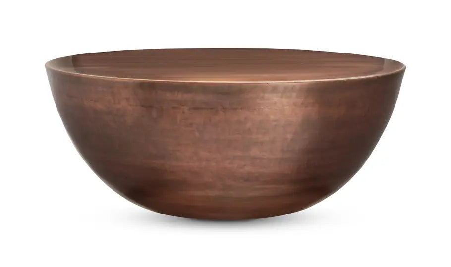 CONGA COFFEE TABLE ANTIQUE ZINC