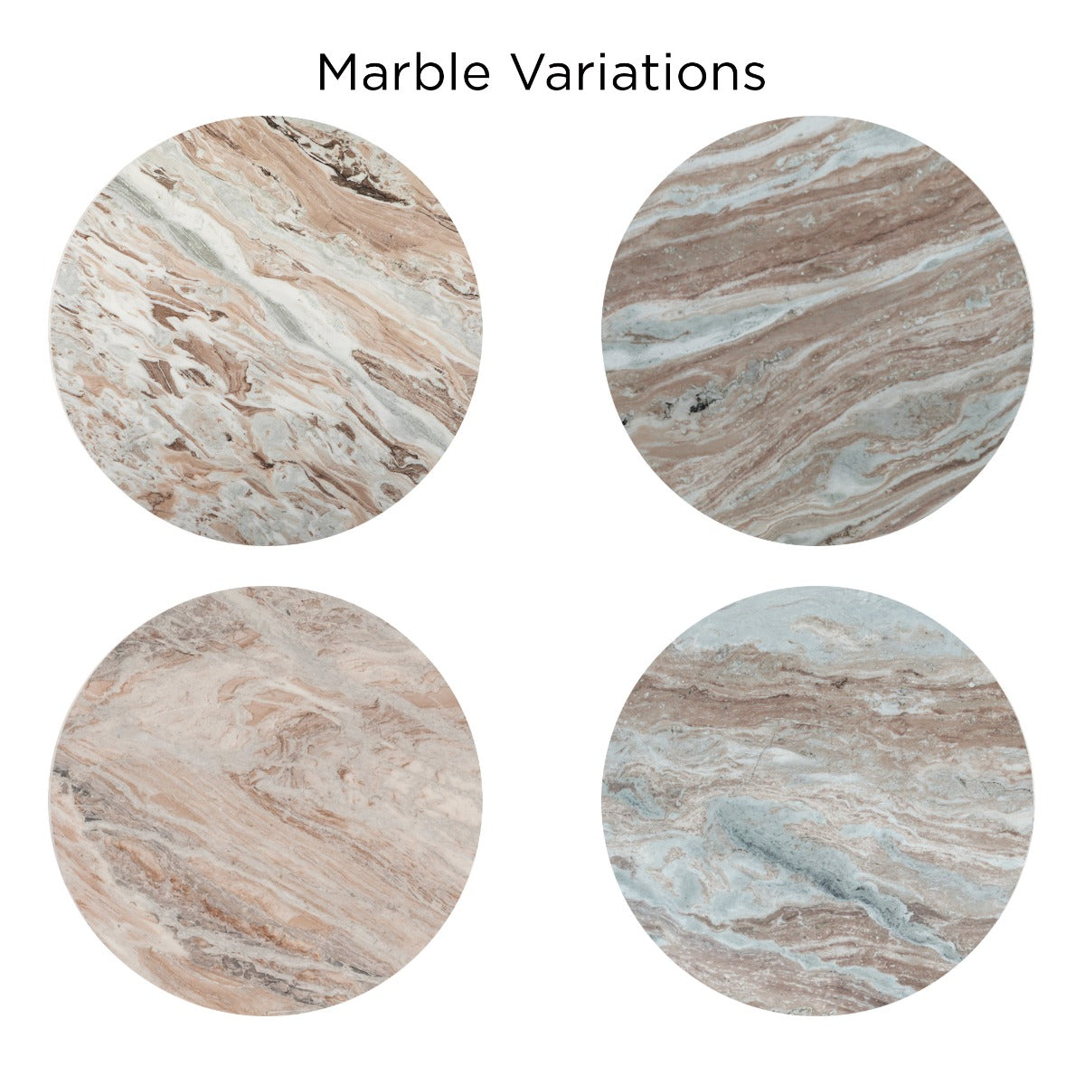 90" Sawar Marble Oval Dining Table