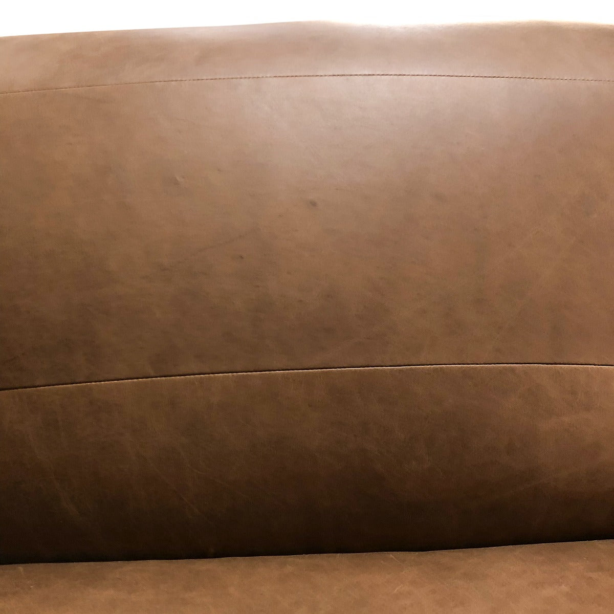 39" Charme Mocha Leather Armless Chair