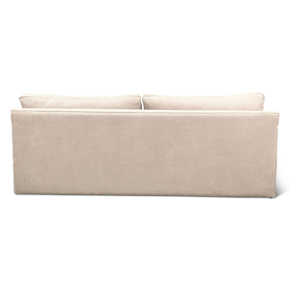 83" Oat Chenille Upholstered Sofa