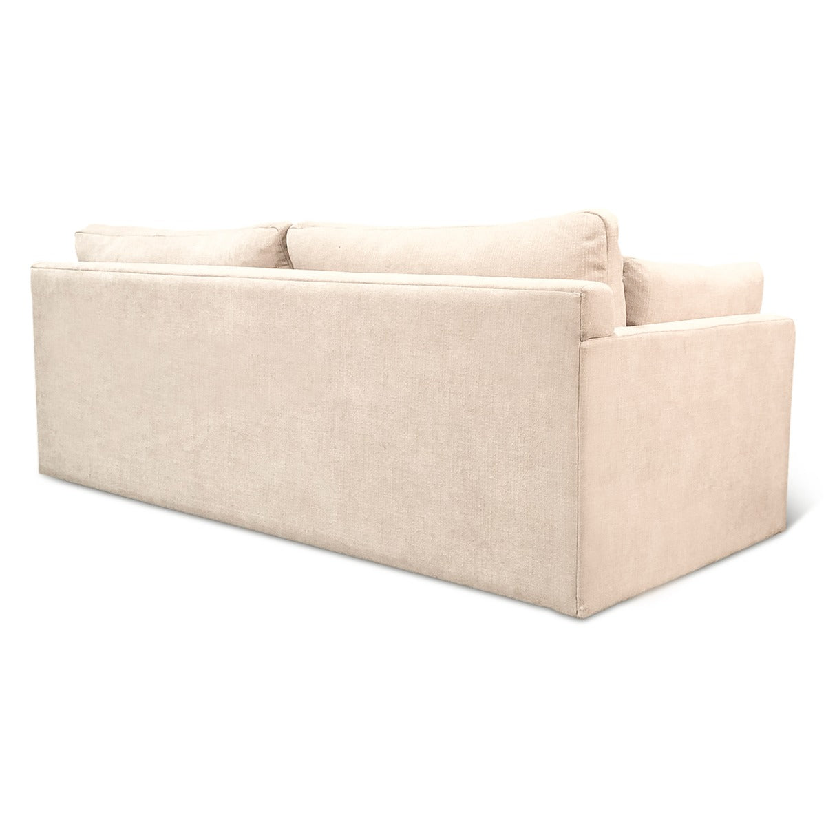 83" Oat Chenille Upholstered Sofa
