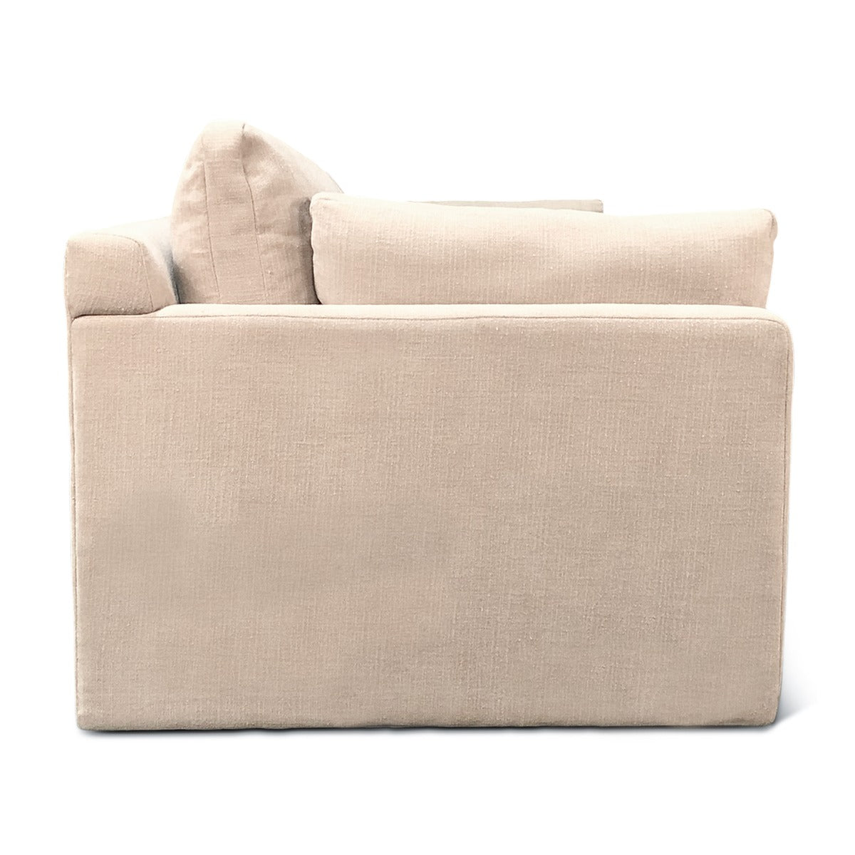 83" Oat Chenille Upholstered Sofa