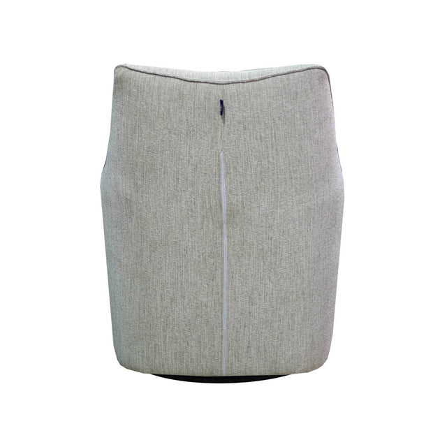 Kenneth Swivel Chair - Woven Linen